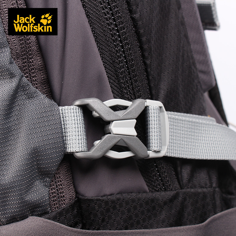 JACK WOLFSKIN/狼爪户外2017秋冬新品远足双肩背包 黑色30.5L