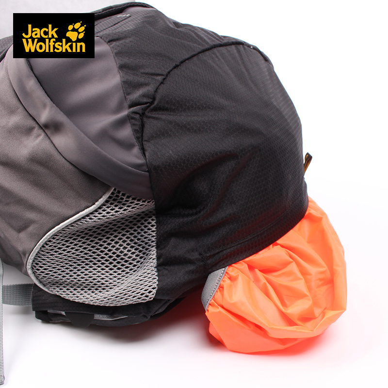 JACK WOLFSKIN/狼爪户外2017秋冬新品远足双肩背包 黑色30.5L