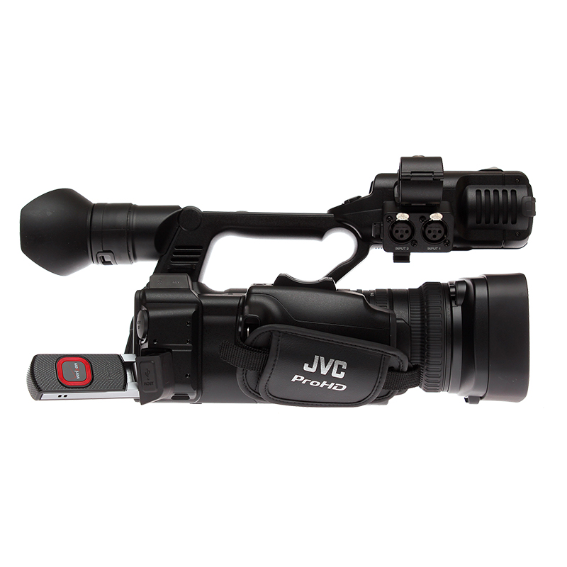 杰伟世(JVC) GY-HM660广播级专业高清摄像机 250万有效像素 3.5英寸显示屏高清大图