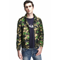 男式立领迷彩夹克外套
