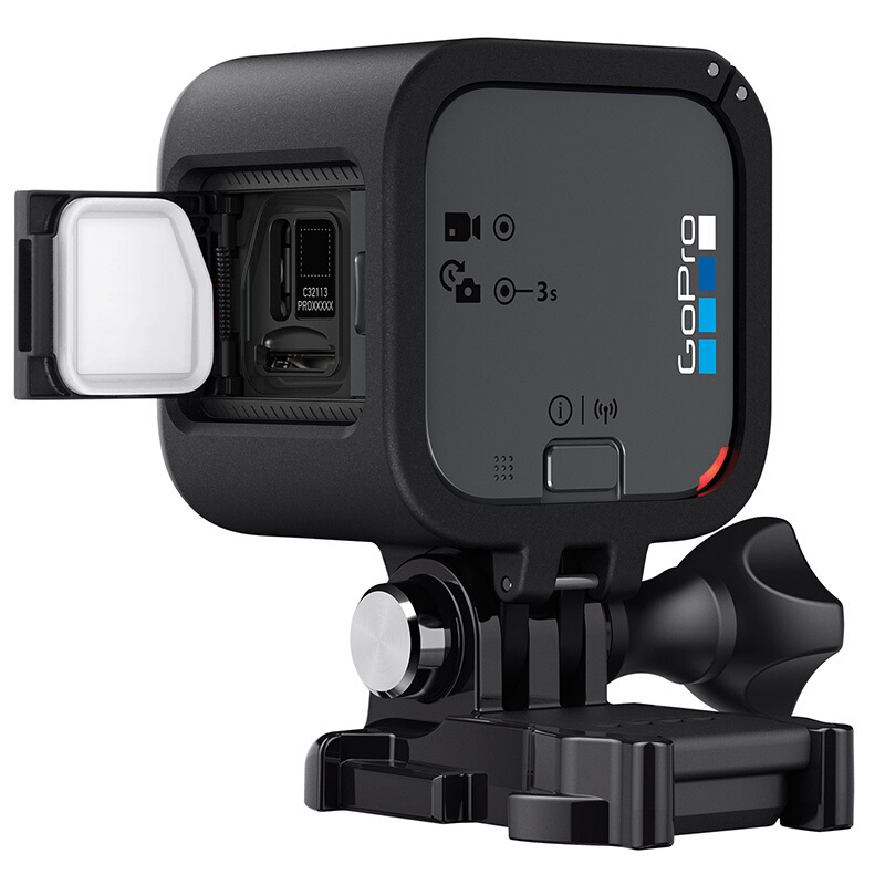 GoPro HERO5 Session 运动摄像机 4K高清+头带QuickClip