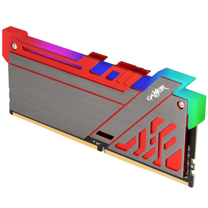 影驰(Galaxy) GAMER 极光RGB DDR4 2400 8G 呼吸灯台式机内存条