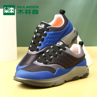木林森男鞋冬季网布运动鞋韩版潮流男士跑步鞋2017新款休闲鞋子男Q317721
