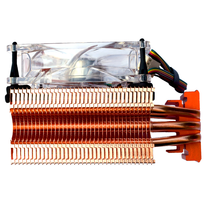 超频三(PCCOOLER)红海至尊 CPU散热器(9CM智能静音风扇/多平台/纯铜散热片/3热管/配硅脂)