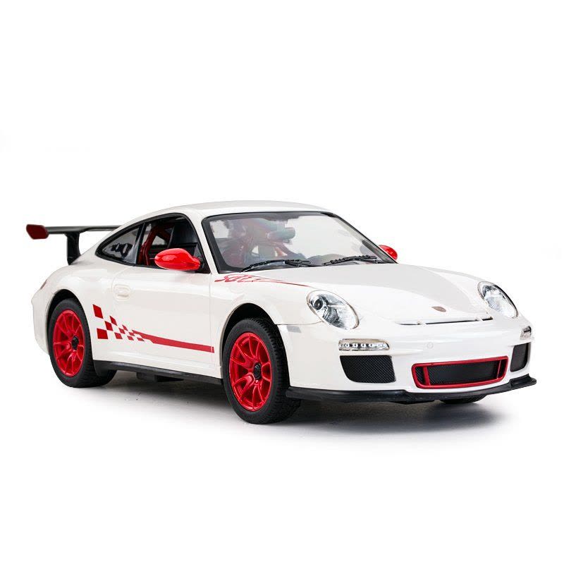 星辉(Rastar)保时捷911遥控汽车1:14 男孩儿童玩具汽车模型42800白色图片