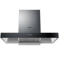 海尔统帅(leader)大吸力欧式T型抽油烟机CXW-200-IT9001 顶吸式家用高效静音吸油烟15立方按键式