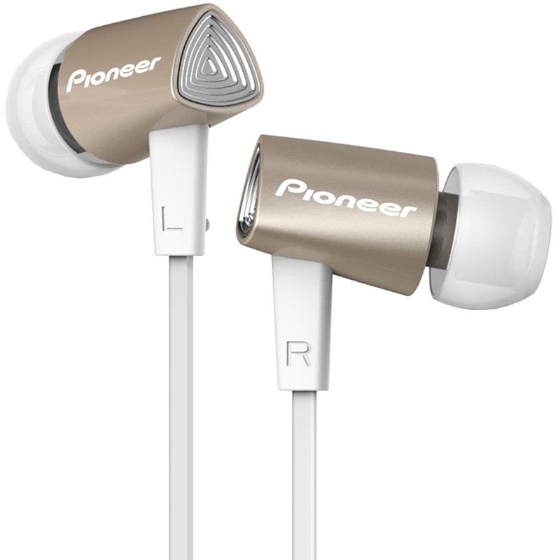 先锋（Pioneer）SEC-CL31S入耳式线控通话 音乐手机耳机 金图片