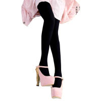 TKFSPASSO/斯帕颂180D素色魔力瘦连裤袜 压力裤袜竖条纹弹力秋冬