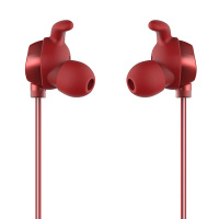 先锋(Pioneer)E521BT 入耳式蓝牙耳机 无线防水蓝牙运动耳机 带反光线 红色