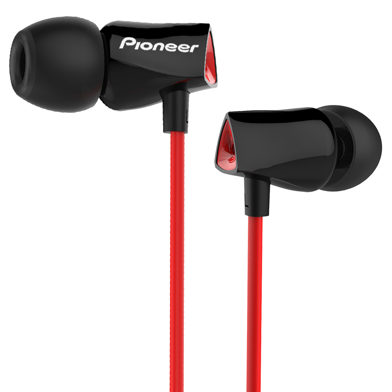 先锋(Pioneer)CL32S 入耳式HiFi耳机 三键线控 红