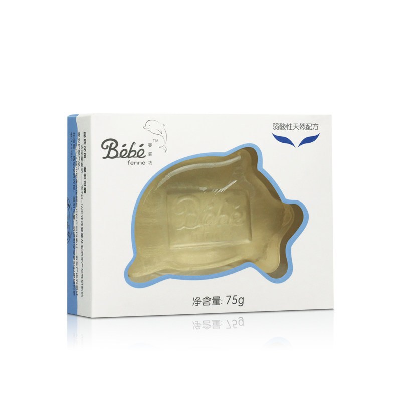 婴幼儿莹润水晶皂(海豚型简装)