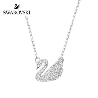 Swarovski施华洛世奇银色小天鹅水晶项链5187404