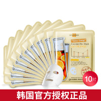 韩国Leaders丽得姿花椰菜舒缓椰果面膜 30ml*10(32盒/箱） 白色