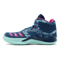 阿迪达斯adidas 男鞋新款PG 2战靴 外场实战运动耐磨 混合材质 中帮 橡胶底 篮球鞋BW0950
