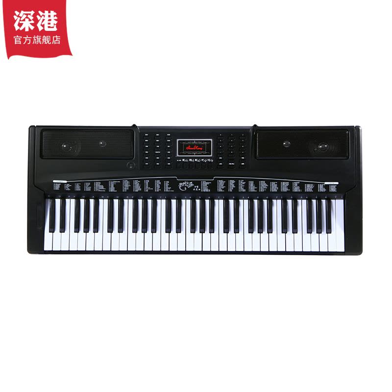ShenKong深港61键多功能电子琴6-14岁儿童初学启蒙早教电子琴玩具乐器SK20065图片