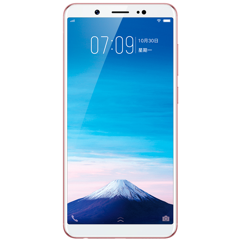 vivo Y75 4GB+32GB 玫瑰金 移动联通电信4G手机 全面屏