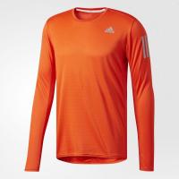 Adidas/阿迪达斯长袖T恤男纯色修身套头衫BP7485