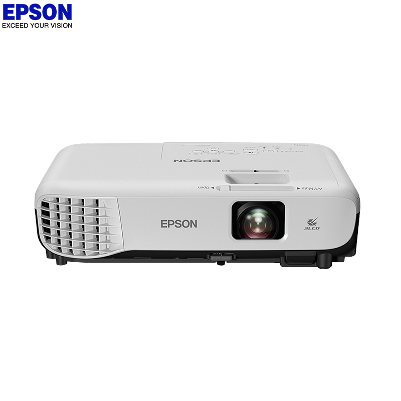爱普生(EPSON)CB-X05E 办公投影仪 高清 3300明流 商务投影机 (1024×768分辨率 3300流明)经典商务高清大图