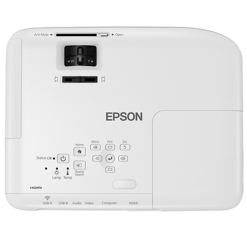 爱普生(EPSON)CB-X05E 办公投影仪 高清 3300明流 商务投影机 (1024×768分辨率 3300流明)经典商务高清大图