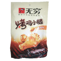 无穷烤鸡小腿(鸡翅根)(蜂蜜味)60g/袋