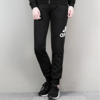 Adidas阿迪达斯女裤运动裤针织休闲小脚长裤CF3661