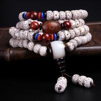 印象眸 星月菩提108颗手串正月多层多圈个性手链