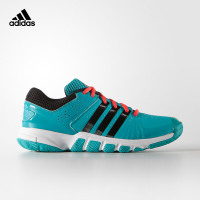 阿迪达斯（Adidas） 羽毛球 女子 Quickforce 5.1 羽毛球鞋 绿 AF4897