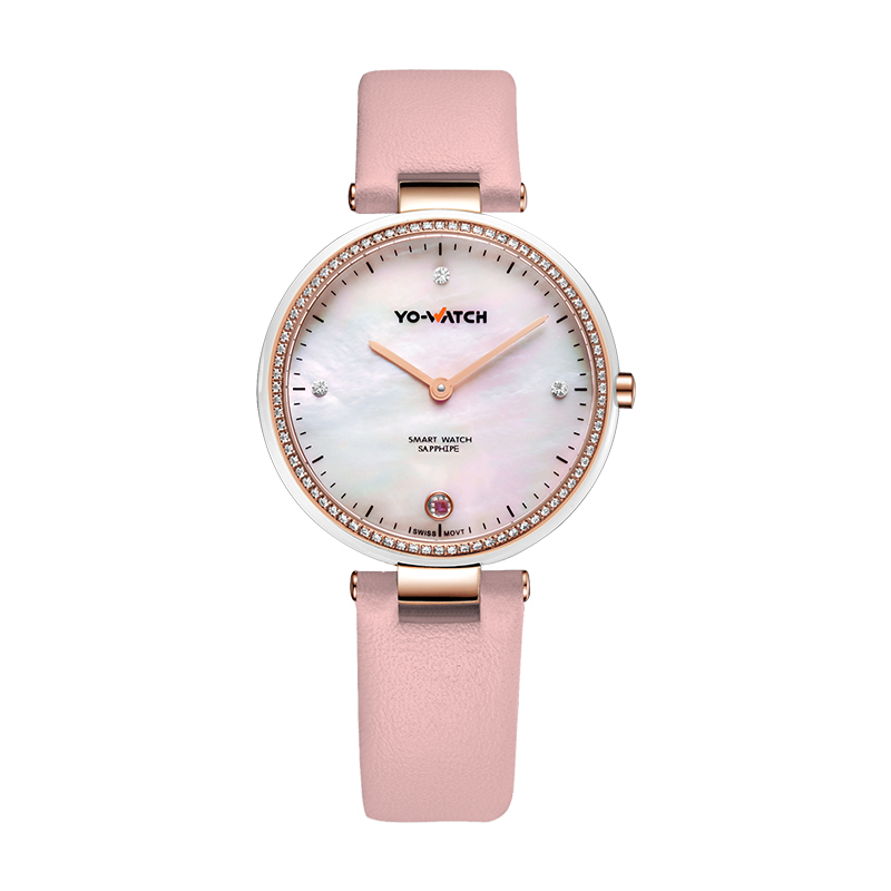 YO-WATCH智能女表运动计步睡眠心率监测自拍手环生日情人节礼物