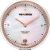YO-WATCH智能女表运动计步睡眠心率监测自拍手环生日情人节礼物