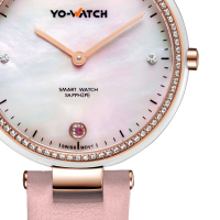 YO-WATCH智能女表运动计步睡眠心率监测自拍手环生日情人节礼物