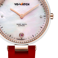 YO-WATCH智能女表运动计步睡眠心率监测自拍手环生日情人节礼物