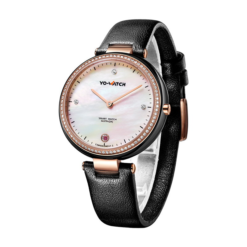 YO-WATCH智能女表运动计步睡眠心率监测自拍手环生日情人节礼物