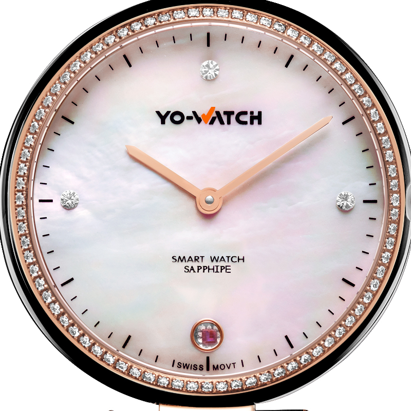 YO-WATCH智能女表运动计步睡眠心率监测自拍手环生日情人节礼物