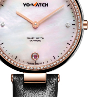 YO-WATCH智能女表运动计步睡眠心率监测自拍手环生日情人节礼物