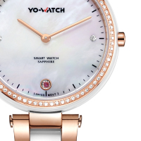 YO-WATCH智能女表运动计步睡眠心率监测自拍手环生日情人节礼物