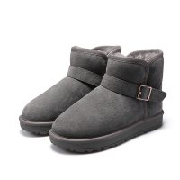 真皮加厚羊毛保暖雪地靴