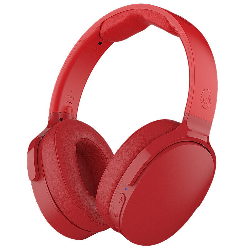 斯酷凯蒂(Skullcandy)HESH 3 WIRELESS S6HTW-K613头戴式 蓝牙无线耳机 游戏耳机 红色