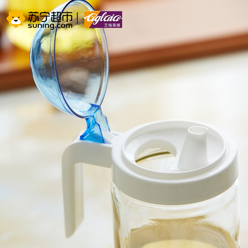 艾格莱雅Aglaia玻璃调味罐无铅家用油壶醋瓶透明玻璃油瓶调味瓶酱油瓶