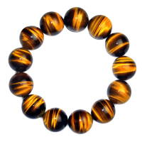 满记黄虎眼石手链天然黄虎睛石