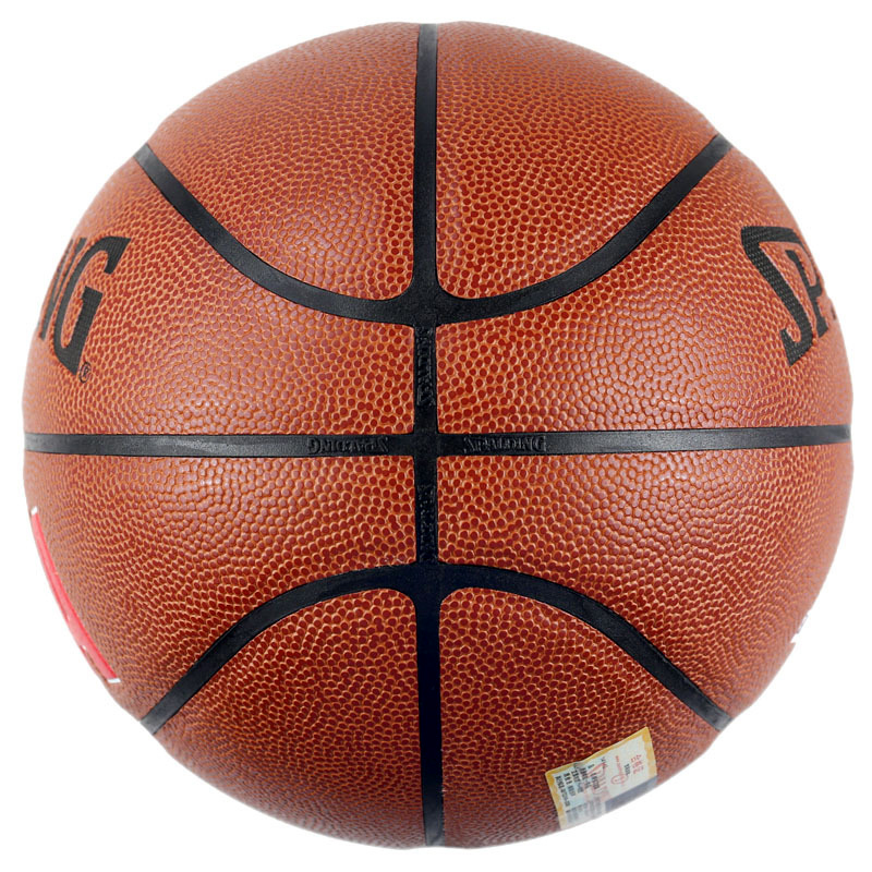 spalding斯伯丁官方旗舰店nba湖人队徽室内室外pu皮篮球74-094
