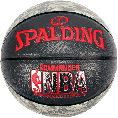 斯伯丁SPALDING篮球通用篮球74-935Y 数码迷彩系列 PU材质7号篮球