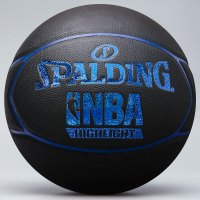 SPALDING斯伯丁篮球 室内室外比赛耐磨PU蓝球lanqiu 76-019Y