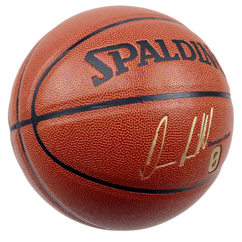 斯伯丁SPALDING篮球通用篮球7号篮球PU材质NBA球星签名系列蓝球 76-110Y