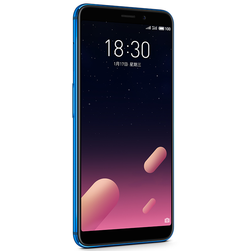 Meizu/魅族 魅蓝S6 淡钴蓝 3GB+64GB 全面屏移动联通电信4G全网通手机