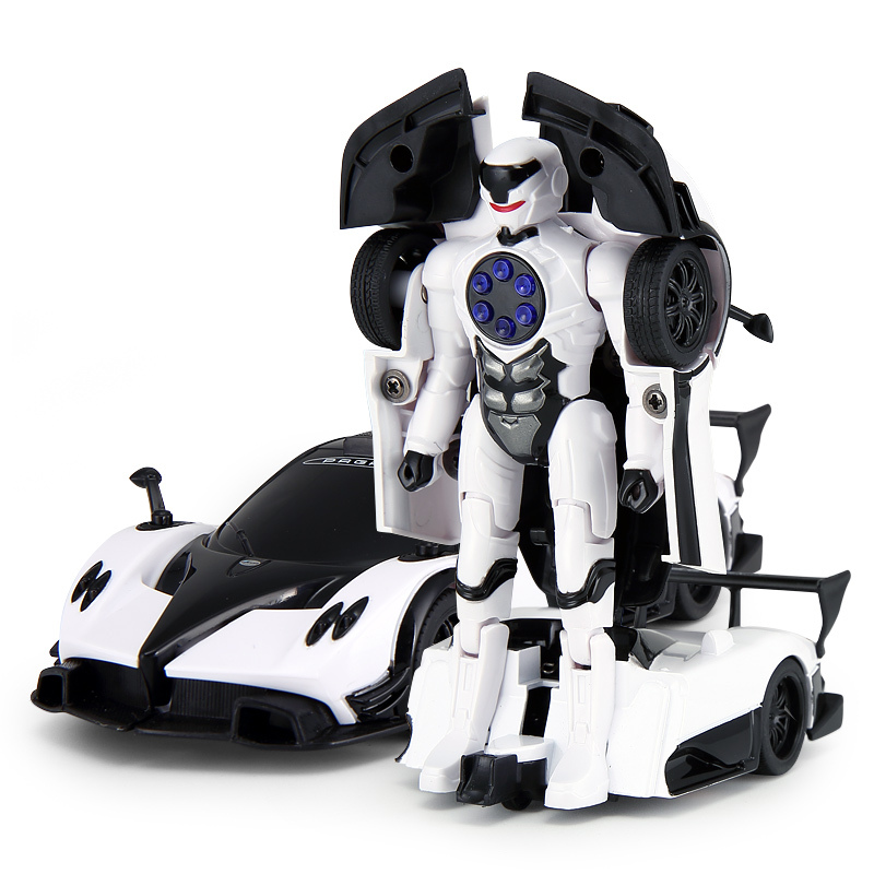 星辉(Rastar)1:32帕加尼变形合金变形玩具汽车带声光可变形61900白色