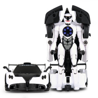 星辉(Rastar)1:32帕加尼变形合金变形玩具汽车带声光可变形61900白色