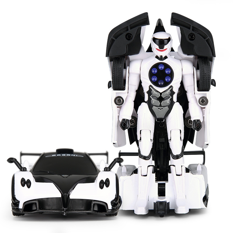 星辉(Rastar)1:32帕加尼变形合金变形玩具汽车带声光可变形61900白色
