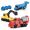 星辉(Rastar)3合1磁性拼装工程车汽车飞机挖掘机组合儿童玩具套装77800.03