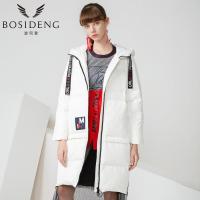 波司登BOSIDENG2017新品宽松羽绒服女韩版B70142526