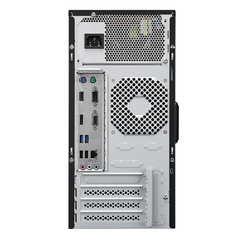 华硕(ASUS)D521MT商用台式机整机19.5英寸显示器(I5 7400 4G 1T集显 黑 无系统)HH